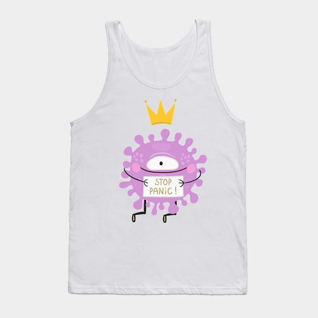 Stop panic! Tank Top by Elsbet